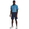 Under Armour Men's Performance 3.0 Polo, (466) Cosmic Blue / / Midnight Navy, Small view 3