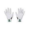 Under Armour Men's Clean Up Baseball Gloves, (101) White/Forest Green/Forest Green, Large view 2