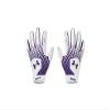Under Armour Men's Clean Up Baseball Gloves, (104) White/Purple/Purple, Small view 1