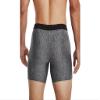 Under Armour Mens Tech 6-inch Boxerjock 1-Pack, (017) Jet Gray Medium Heather / / Black, X-Small view 2