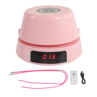 ciciglow Electric Jump Rope Machine,Smart Jump Rope with Remote,Jump Workout Entertaining Interaction Rope Skipping Machine for Family,Office,Gym,Party(Pink)