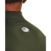 Under Armour Men's ColdGear Armour Fitted Mock, (390) Marine OD Green / / Black, X-Small view 4
