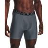 Under Armour Mens Tech 6-inch Boxerjock 1-Pack, (002) Gravel / / Black, Small view 1