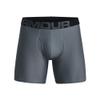 Under Armour Mens Tech 6-inch Boxerjock 1-Pack, (002) Gravel / / Black, Small view 3
