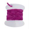 Angler Rayon Chenille Fly Tying Materials - Fly Tying Thread for Tying Flies - Fly Fishing Accessories for Fly Fishing Kit - Many Colors - (2 Yards) (Hot Pink, Medium)