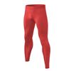 WRAGCFM Men's Compression Pants Cool Dry Athletic Workout Leggings Running Active Sports Tights Base Layer(Red, L) view 1