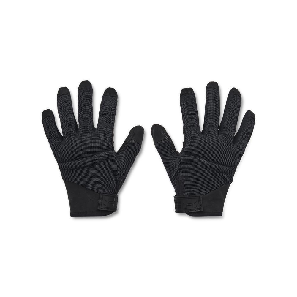 Under Armour Men's Tactical Blackout Glove 3.0, (001) Black/Black/Black, Medium
