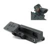 ZTFSETD Tactical Fastseries Mount for Offset Optic Base and Adapter Plate Set,Black view 1