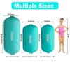 PPXIA Gymnastics Air Roller Air Barrel Inflatable Tumbling Mat, Tumble Track Backhandspring Mat Gymnastic Equipment with Pump for Yoga Training Cheerleading Home Use Green view 2