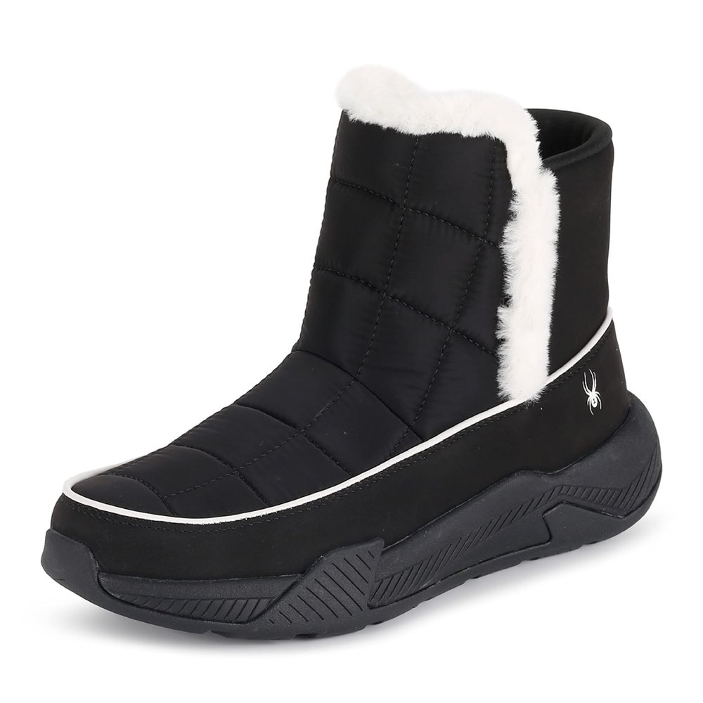 Spyder Women's Lumi Bootie | Stylish, Waterproof, Lightweight, Black, 9.5