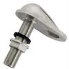 Stainless Steel 316 Boat Intake Strainer Thread Thru-Hull,Marine Pump Hose Fitting Water Outlet Hose Pipe Hardware Accessories with Rubber Washer Gaskets (Size33mm 1 1/4in) view 1