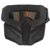 Paintball Mask Anti Fog, Full Face Tactical Mask Goggles Detachable for Motorcycle Cycling Skiing Halloween CS Game Cosplay (Black 2#) view 4