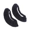 VANZACK Hockey Skates Covers 2 Pair of Elastic Water Absorption Towels Soft Comfortable Black s Skating Soakers view 1