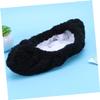 VANZACK Hockey Skates Covers 2 Pair of Elastic Water Absorption Towels Soft Comfortable Black s Skating Soakers view 4