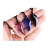 Acxico 4 pcs Cool Rock Men Women Crystal Wolf Tooth Adjustable Pendant Necklace Jewellery view 2