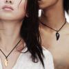 Acxico 4 pcs Cool Rock Men Women Crystal Wolf Tooth Adjustable Pendant Necklace Jewellery view 3
