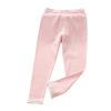 Toddler Children Kids Baby Girls Solid Ruffled Pants Leggings Trousers Clothes Softball Pants Girls (Pink, 5-6 Years) view 1