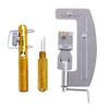 Acxico 2 Pcs Alloy Fishhook Layer Double Ended Needle knotter+semi-Automatic Fishhook line Layer Machine view 1