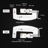 Acxico 2 Pcs Alloy Fishhook Layer Double Ended Needle knotter+semi-Automatic Fishhook line Layer Machine view 3