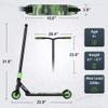 FREEDARE Complete Pro Scooter JB-1 Stunt Scooter for Kids 8 Years and Up, Teens, Adults, Trick Scooter for Beginners Green view 4