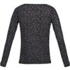 Regatta Womens/Ladies Frayda Animal Print Cowl Neck Top (8 US) (Black/Storm Grey) view 4
