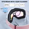 findway Ski Goggles OTG - Over Glasses Snow/Snowboard Goggles for Men, Women & Youth - 100% UV Protection view 4
