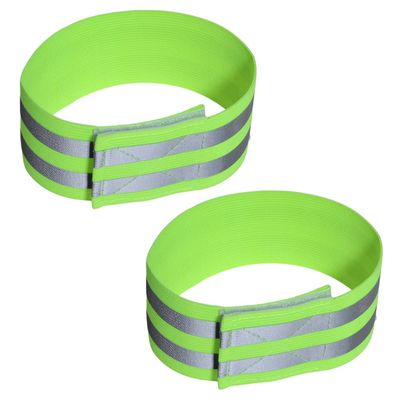 LIOOBO Elastic Sports Bracelet Leg Ring Night Cycling Walking Headband Reflective Band