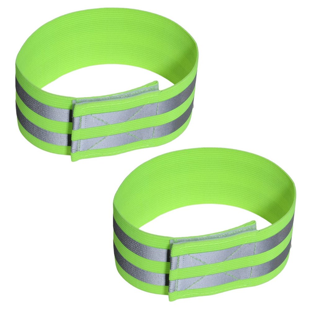 LIOOBO Elastic Sports Bracelet Leg Ring Night Cycling Walking Headband Reflective Band