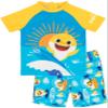 Baby Shark Swimsuit Boys Toddlers 2 Piece Blue T-Shirt Shorts Surf Suit 5-6 Years view 1