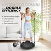 Yes4All 880LBS Half Ball Balance Trainer, Pilates Balance & Stability Ball for Exercises, Home Gym, Floor & Full Body Workouts, Upgrade Combo - Full Black view 4