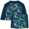 Paw Patrol Swimsuit Boys Toddlers 2 Piece T-Shirt Shorts Swim Set 18-24 Months Navy view 1