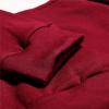 Maiyifu-GJ Men's Patchwork Slim Fit Hoodies Color Block Sport Hooded Sweatshirt Long Sleeve Contrast Color Pullover Hoodie (Red,X-Large) view 4