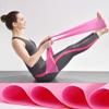 BAN.P Yoga Pilates Stretch Resistance Band Exercise Fitness Training Elastic Exercise Fitness Natural Rubber Gym Anti-Slip (Color : Blue, Size : 1.5 m 28 lb) view 3
