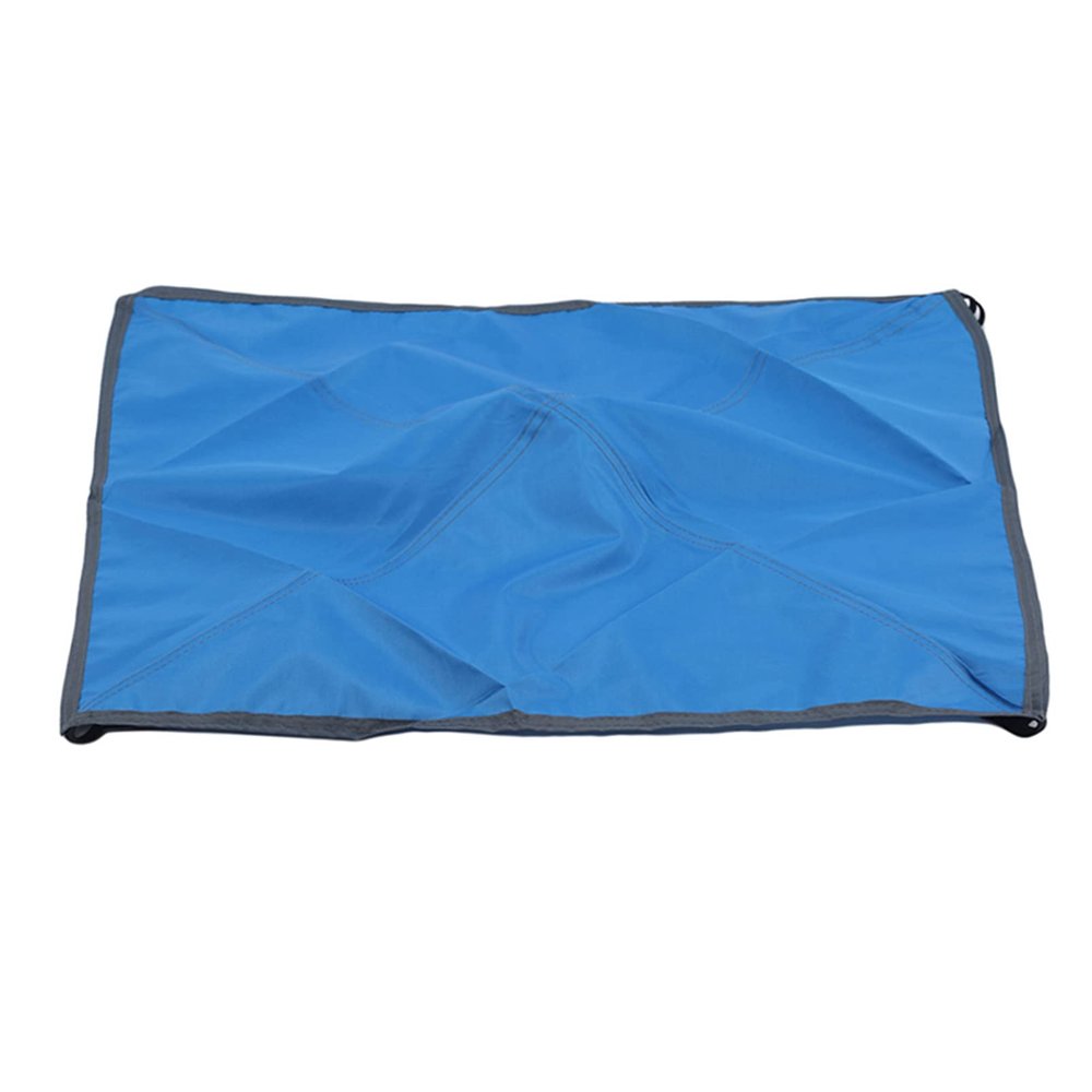 JUNYY Outdoor 3-4 Person Automatic Tent Top Cloth Protection Cover Camping Canopy Sunshade Cover Replacement Tent Accessories(Blue)