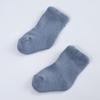 Ikevan 0-36 Months Kids Winter Warm Long Socks Toddlers Boys Girls Children Socks Princess Socks Floor (Navy, 12-36 Months) view 3