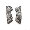 BMPL Mother of Pearl Inlay Handgun Grips Compatible Replacement for Rossi, Small Frame Square Butt Revolver Grips Smooth Handmade Handcraft view 2