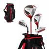 Aspire X-Lite Super Performance Junior Golf Club Set - Right-Handed Kids Golf Set with Driver, Hybrid, 7 Iron, Putter, Stand Bag & Headcovers - Red Ages 3-5 view 1