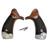 fits Taurus Grips fits Taurus 605, 856 Series 942, Rosewood and Pearl .22/.38/357 Classic view 1