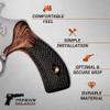 fits Taurus Grips fits Taurus 605, 856 Series 942, Rosewood and Pearl .22/.38/357 Classic view 3