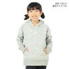 Under Armour Girls Rival Fleece Printed Hoodie, (504) Grove Green / / White, Small view 2