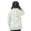Under Armour Girls Rival Fleece Printed Hoodie, (504) Grove Green / / White, Small view 4