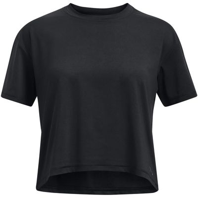 Under Armour Girls Motion Short Sleeve T Shirt, (001) Black / / Jet Gray, Small