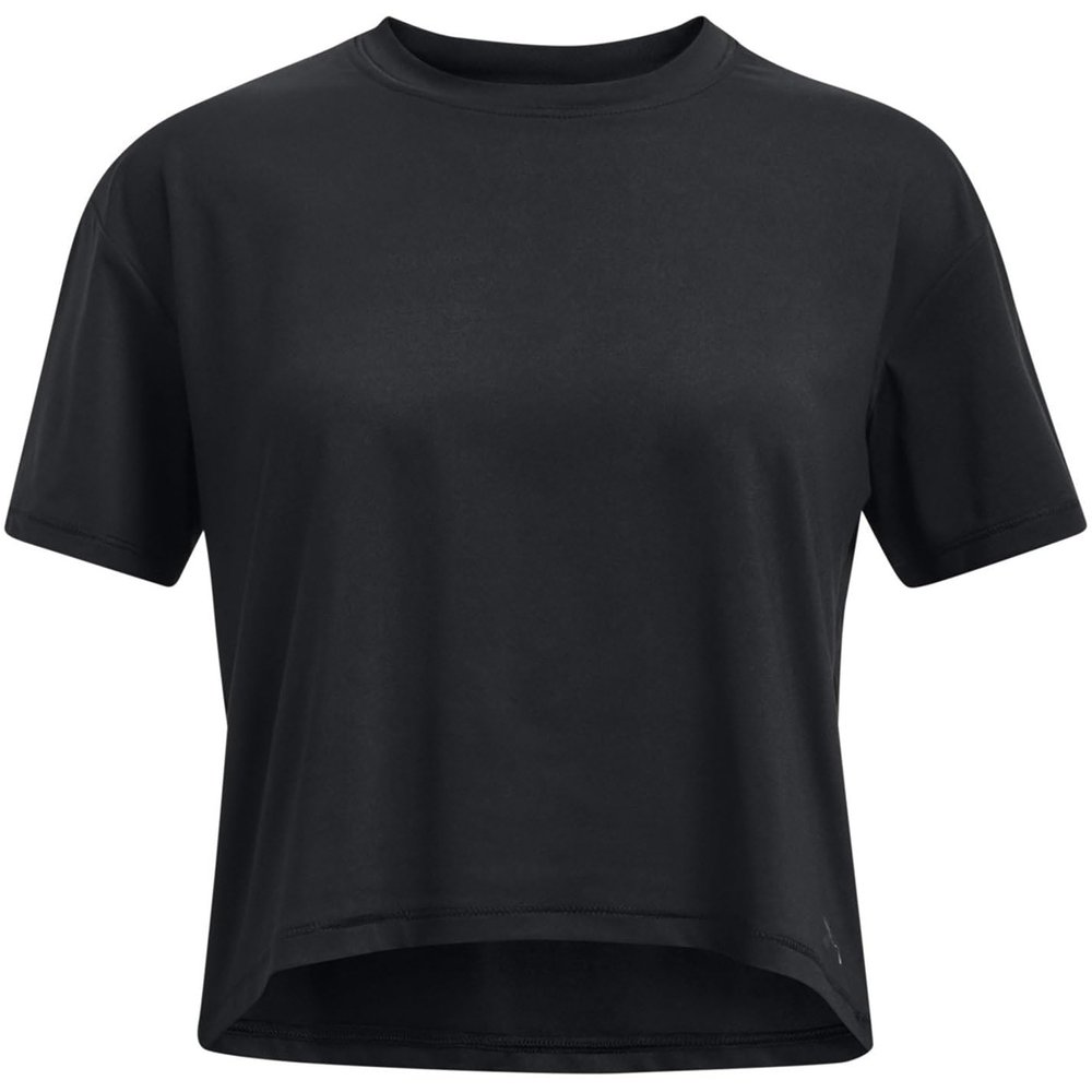 Under Armour Girls Motion Short Sleeve T Shirt, (001) Black / / Jet Gray, Small