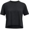 Under Armour Girls Motion Short Sleeve T Shirt, (001) Black / / Jet Gray, Small