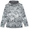 Under Armour girls Armour Fleece Printed Hoodie, (003) Black / / Black, X-Small view 1