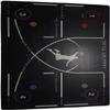 Basketball Footstep Training Mat,Basketball Train matNon-Slip Regular Training System Blanket, Dribble Silent Sports Auxiliary Props,Training Pace Ball Control Player Equipment(107cm*76cm*0.4cm) view 3