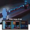 BCPPO Chin Up Bar Portable Wall Mounted Pull Up Bar, Adult Teen Kids Multi-Function Sports Fitness Horizontal Bar, 6 Deformed Steel Tube/Safety Base (Size : 95-140CM) view 3