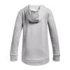 Under Armour girls Armour Fleece Big Logo Hoodie, (015) Halo Gray Medium Heather / / Beta, X-Large view 2