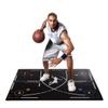Basketball Footstep Training Mat,Basketball Train matNon-Slip Regular Training System Blanket, Dribble Silent Sports Auxiliary Props,Training Pace Ball Control Player Equipment (120cm*86cm*0.4cm) view 2