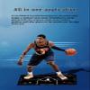 Basketball Footstep Training Mat,Basketball Train matNon-Slip Regular Training System Blanket, Dribble Silent Sports Auxiliary Props,Training Pace Ball Control Player Equipment (120cm*86cm*0.4cm) view 4